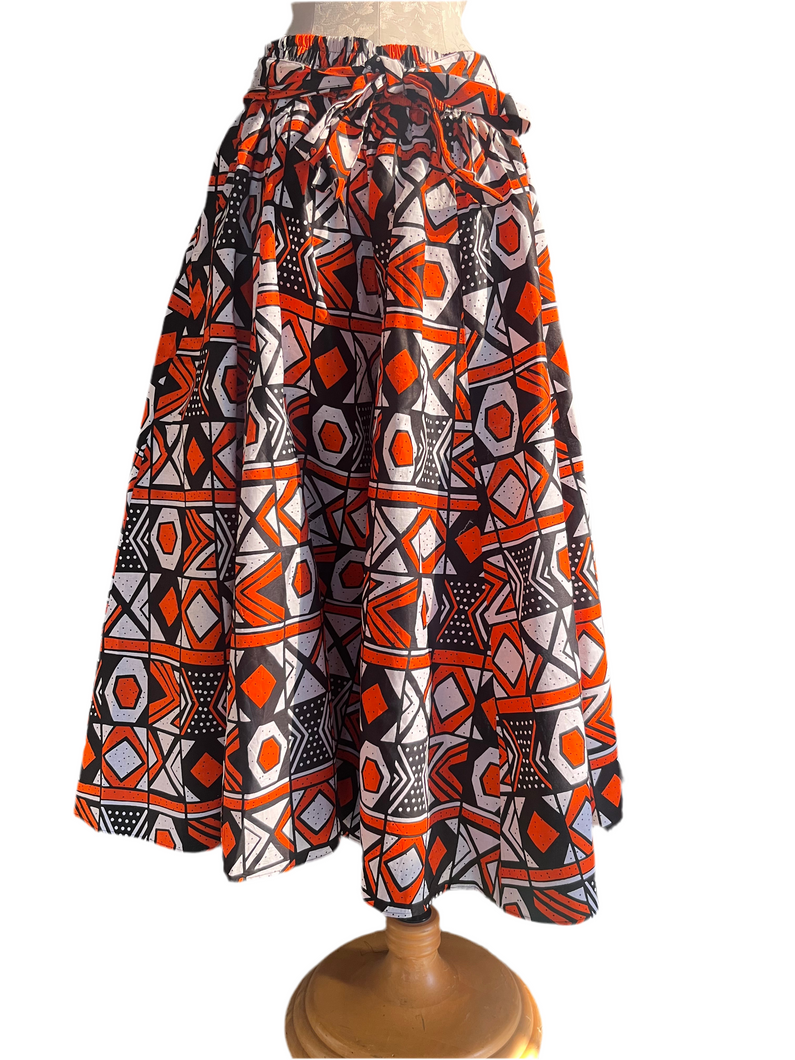 African Print Palazzo Pants