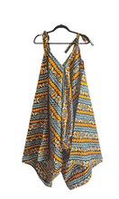 African Print Palazzo Romper