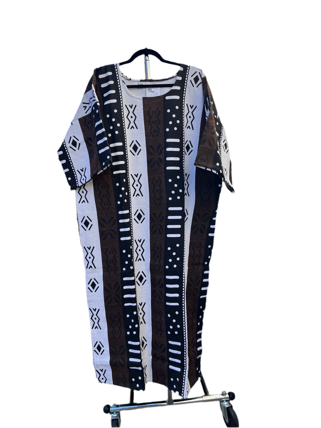 Mudcloth Print Kaftan