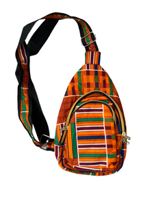 African Print Crossbody Bag