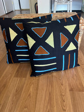 African Print Throw Pillows