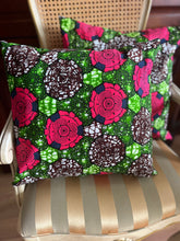 African Print Throw Pillows