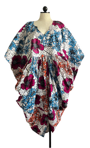 African Print Midi Kaftan/Tunic