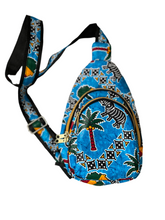 African Print Crossbody Bag