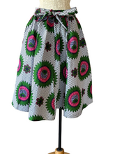African Print Midi Skirt