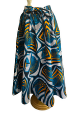 African Print Maxi Skirt