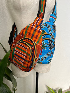 African Print Crossbody Bag