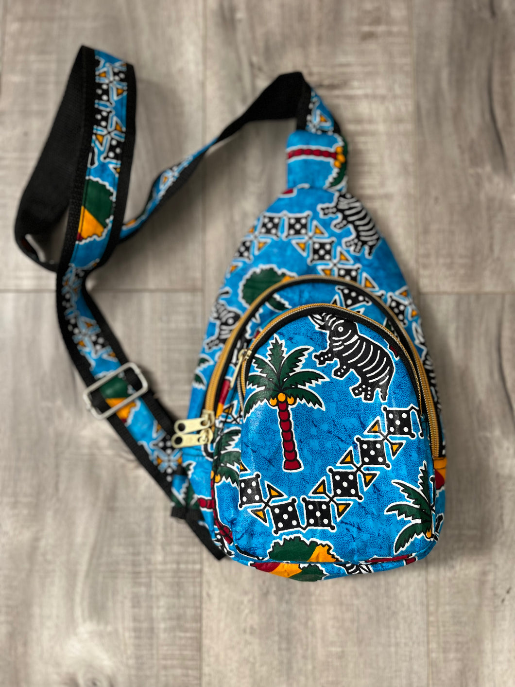 African top sling bag